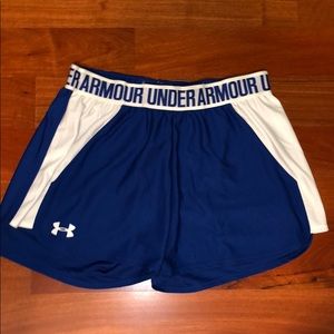 Blue Under Armour shorts
